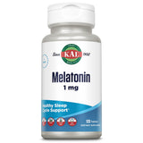 KAL Melatonin 1 mg Sleep Aid 120 Tablets front view