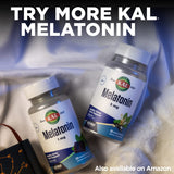 KAL Melatonin 1 mg Sleep Aid 120 Tablets lifestyle scene