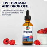 KAL Melatonin DropIns product back view with safety warning