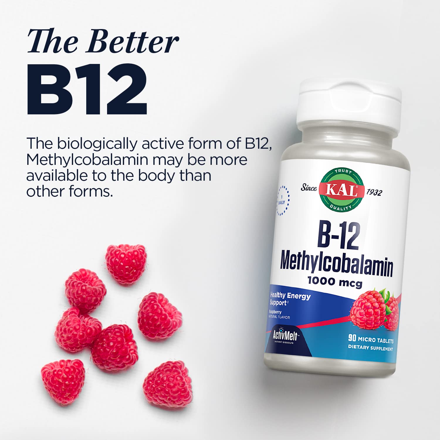 KAL Methyl B12 Supplement 1000 mcg ingredients list