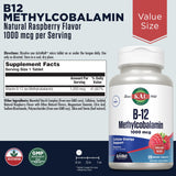 KAL Methyl B12 Supplement 1000 mcg micro tablets close-up
