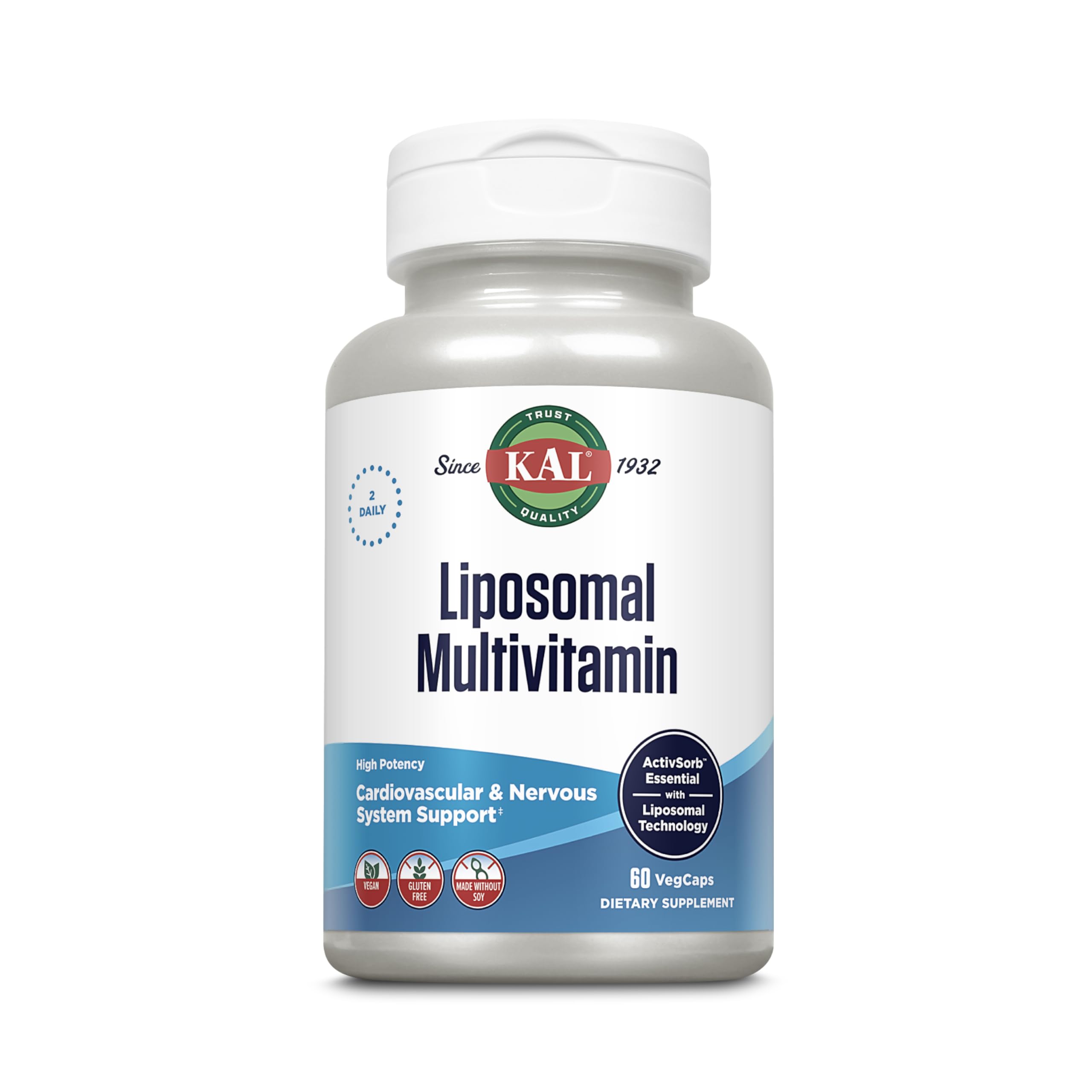 KAL Multivitamin for Women and Men 95g front view