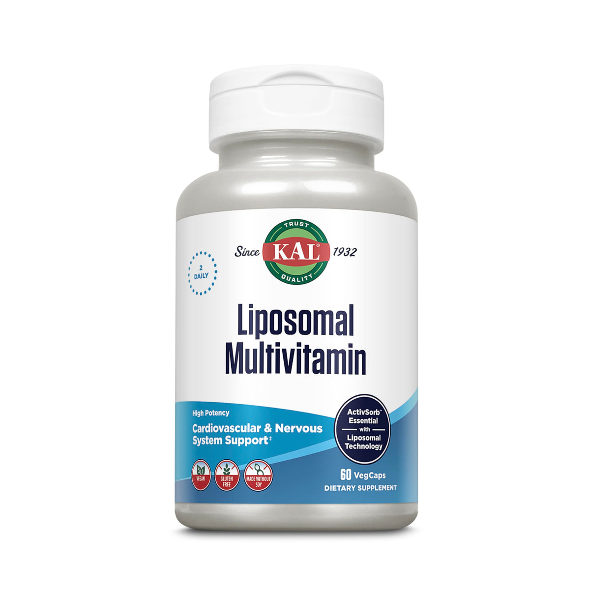 KAL Multivitamin for Women and Men 95g front view