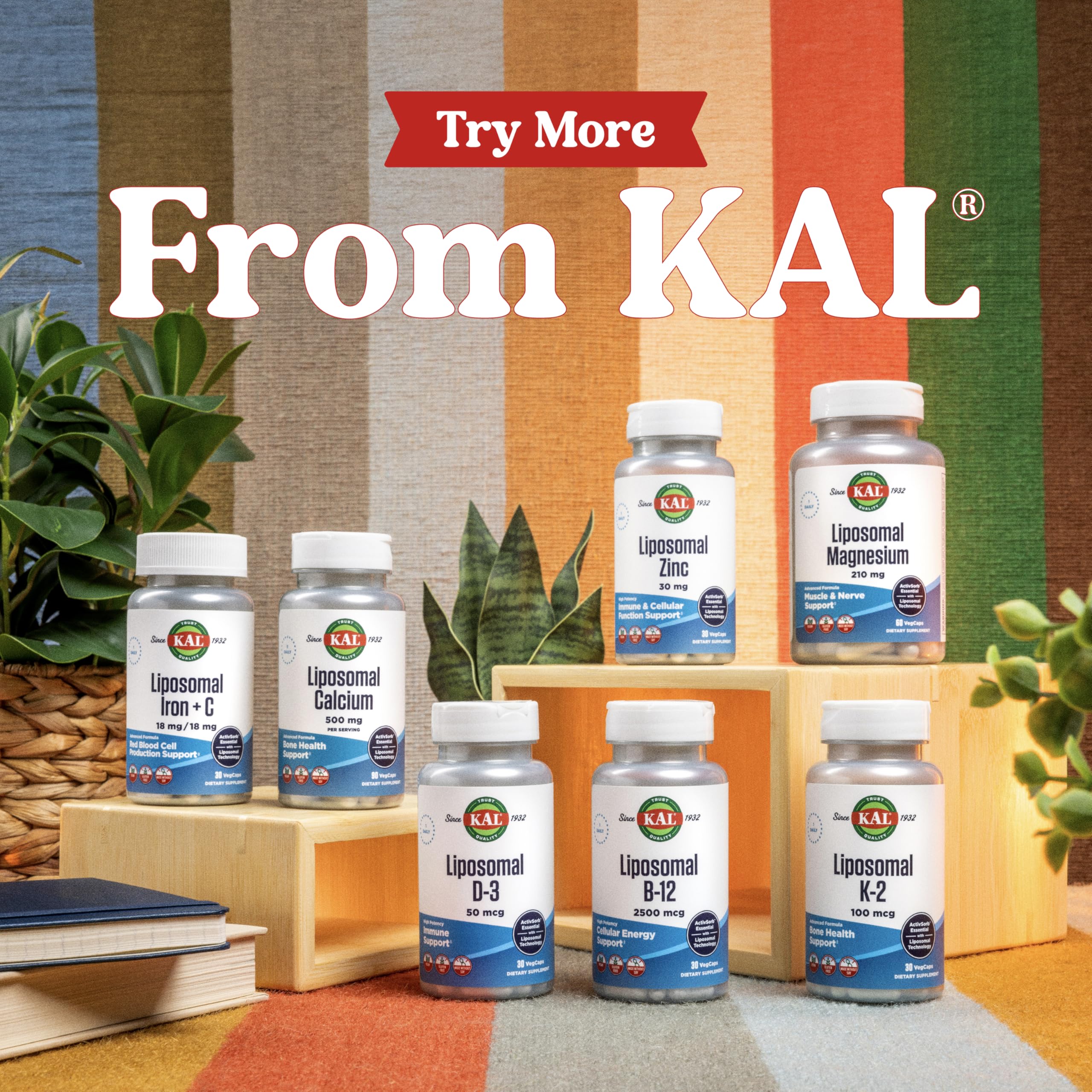 KAL Multivitamin ingredients list on packaging