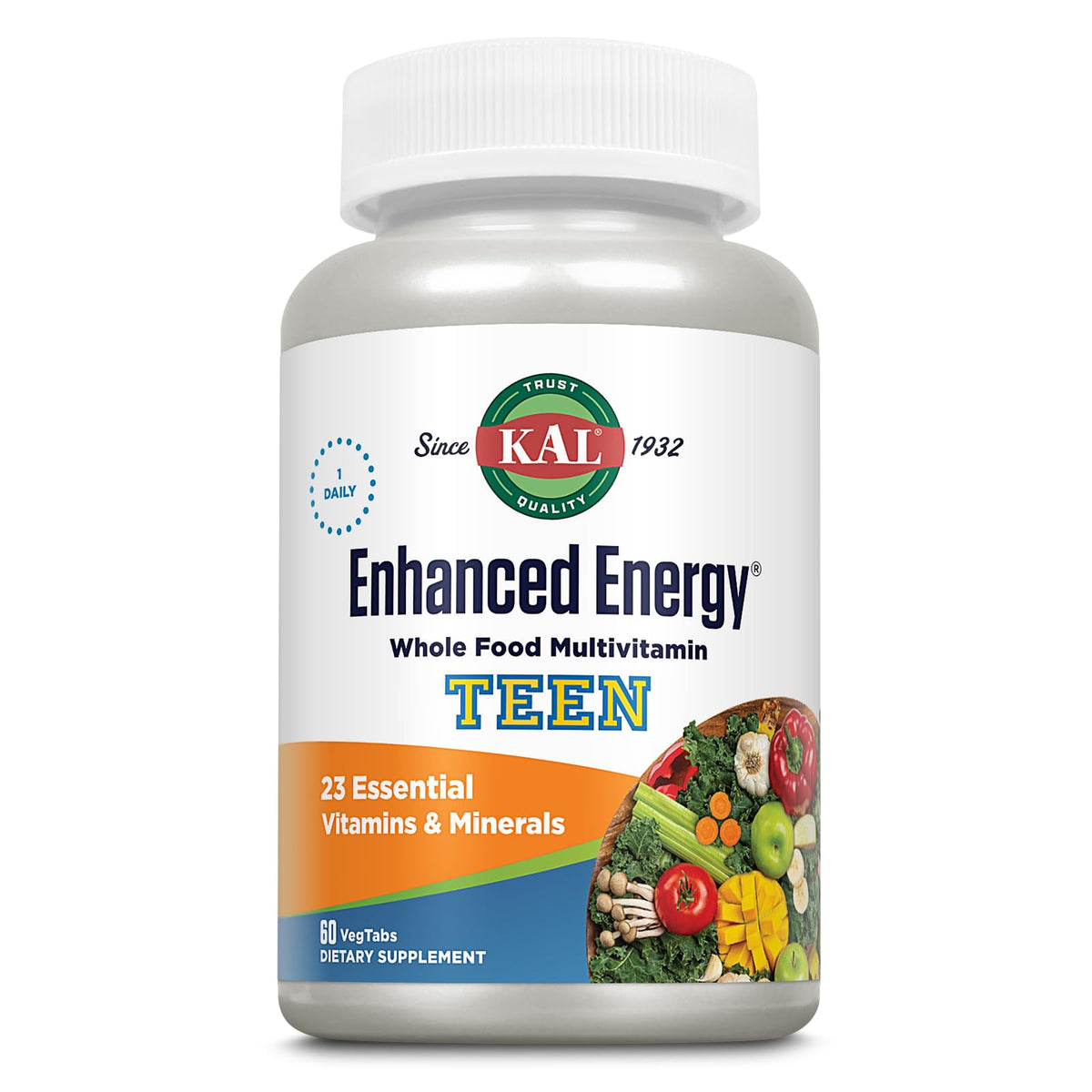 KAL Multivitamins for Teens 100g front view