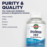 KAL Omega 3-6-9 Fish Oil Capsules ingredients list