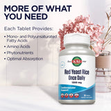 KAL Red Yeast Rice 141g supplement ingredients list