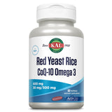 KAL Red Yeast Rice Supplement 60 soft gels front view