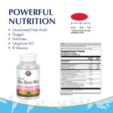 KAL Red Yeast Rice Supplement packaging details