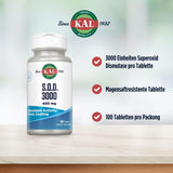 KAL S.O.D. 3 Complex Super Antioxidant bottle side view