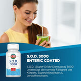 KAL S.O.D. 3 Complex Super Antioxidant tablets close-up