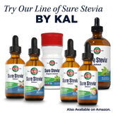 KAL Sure Stevia Plus Monkfruit packets on a table