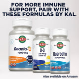KAL Tri Zinc Supplement 50mg bottle with dosage instructions