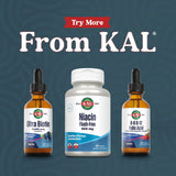 KAL Ultra Biotin Liquid Drops back label showing ingredients