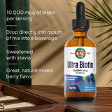 KAL Ultra Biotin Liquid Drops mixed berry flavour
