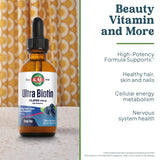 KAL Ultra Biotin Liquid Drops packaging side view