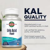 KAL Uric Acid Support Supplement 91g in packaging
