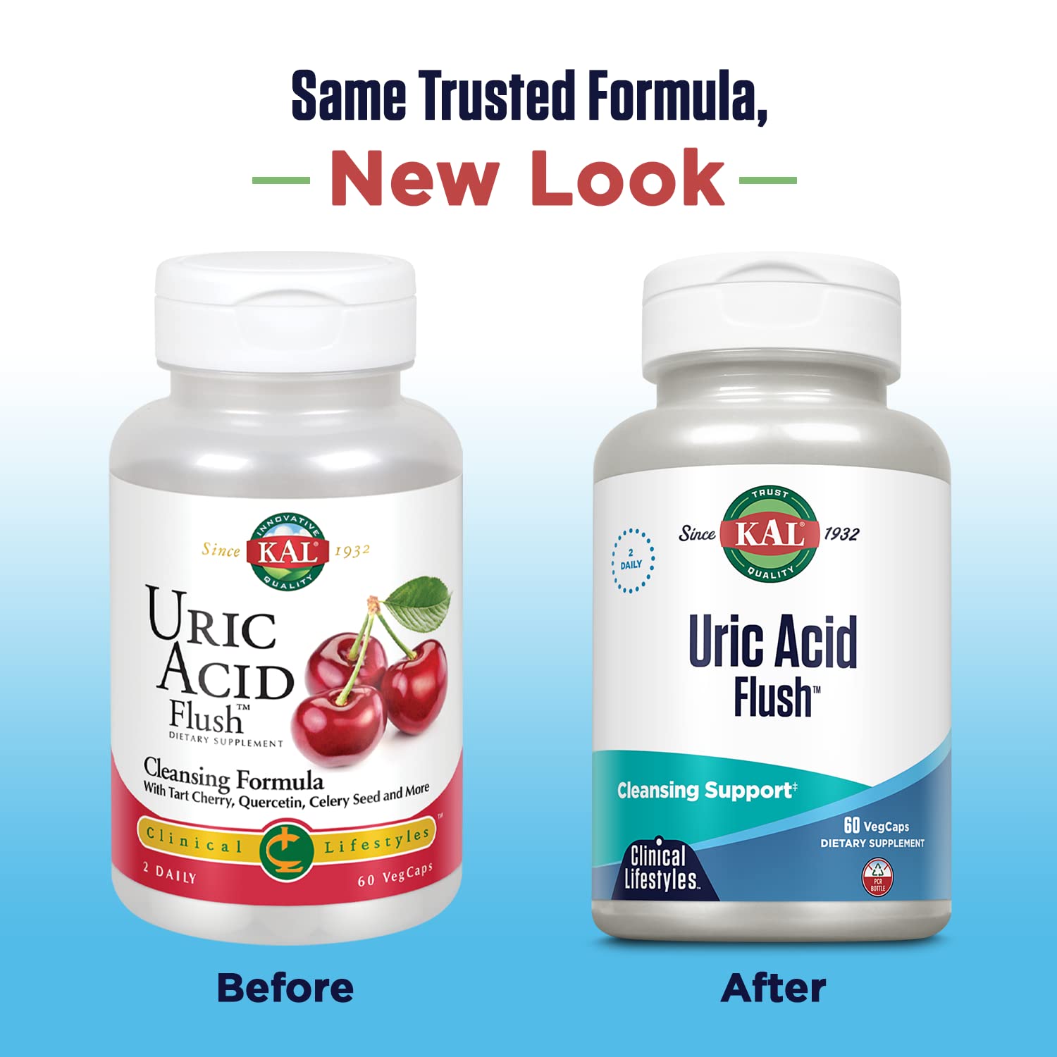 KAL Uric Acid Support Supplement 91g side view