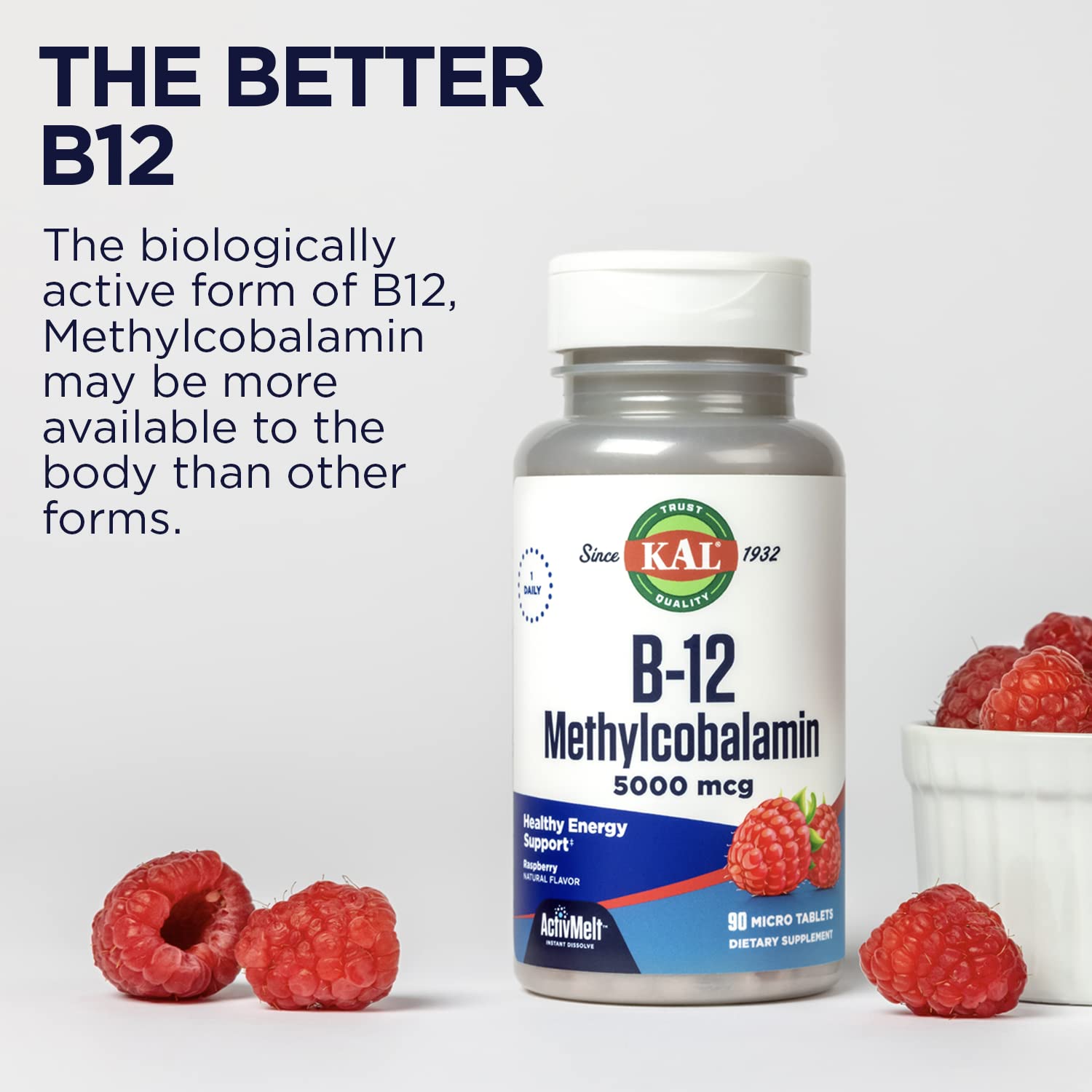 KAL Vitamin B-12 ActivMelt ingredients list
