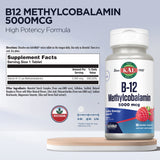 KAL Vitamin B-12 ActivMelt micro tablet close-up