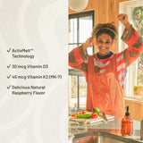 KAL Vitamin D3 K2 ActivMelt bottle with label