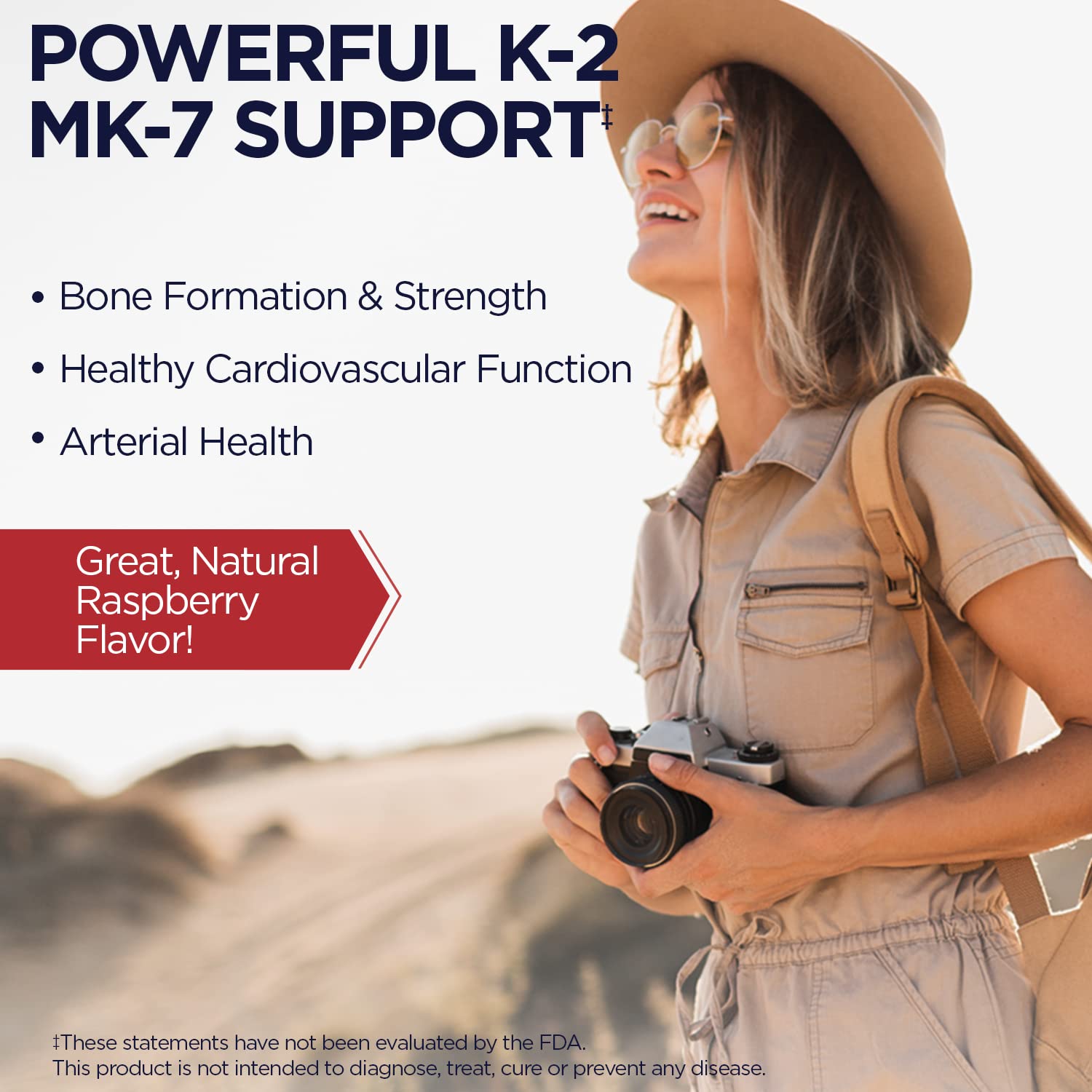 KAL Vitamin K2 MK7 ActivMelt Tablets close-up of tablets