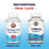KAL Zinc Supplement side view of packaging