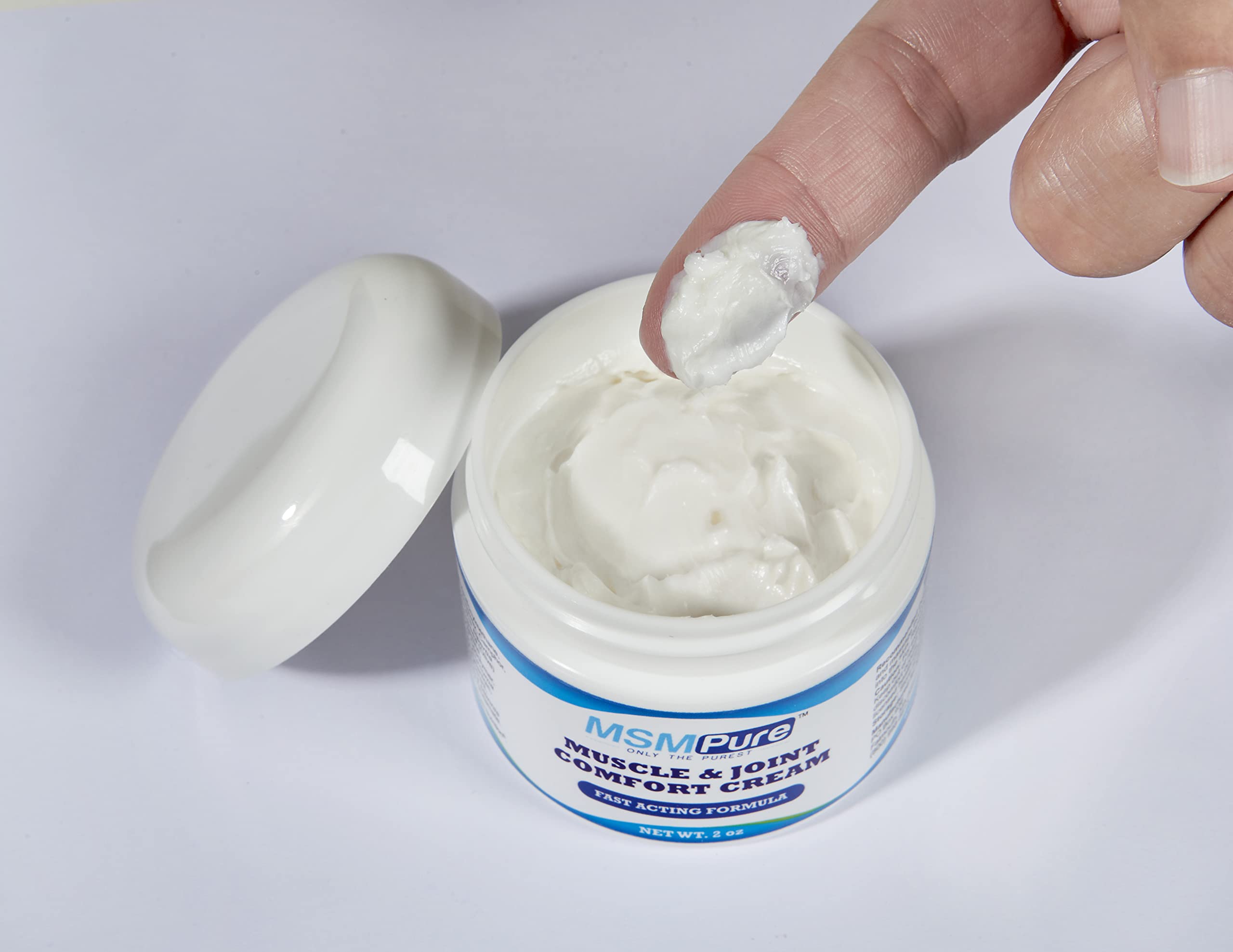 KALA HEALTH MSM Cream side view showing texture