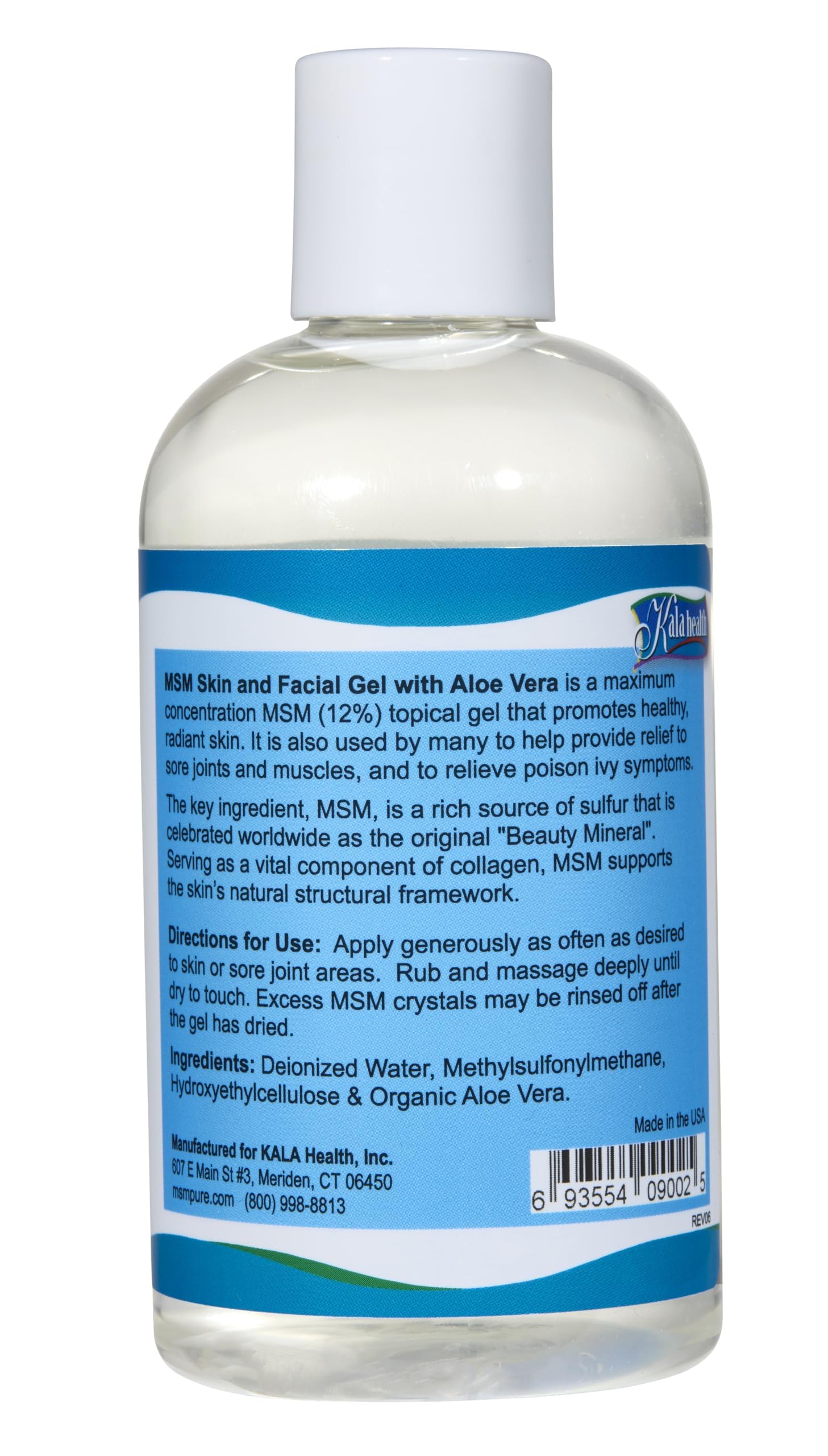 KALA HEALTH MSMPure Gel application on skin close-up