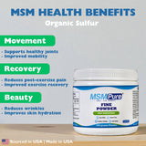 KALA HEALTH MSMPure Methylsulfonylmethane 250g packaging