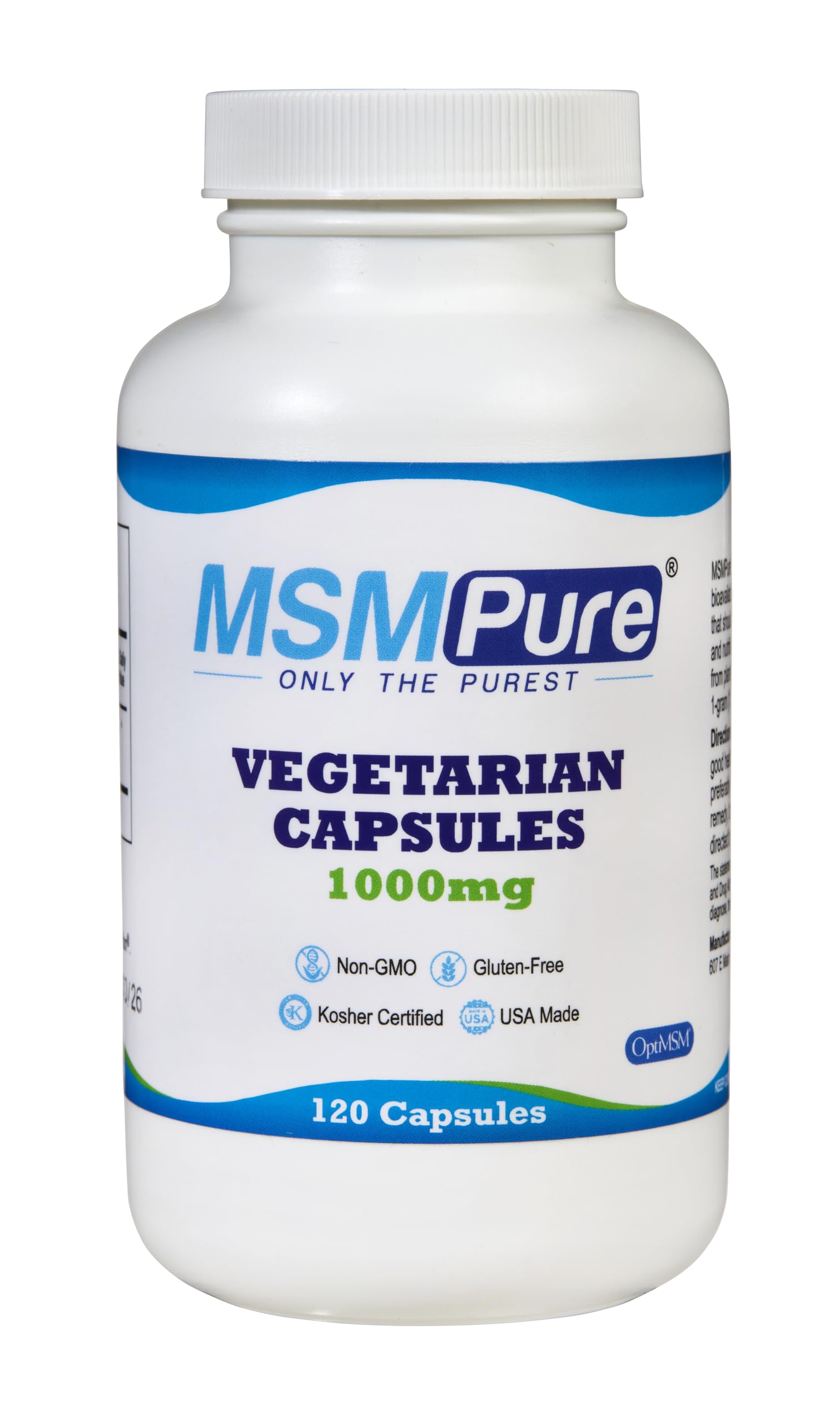 KALA HEALTH MSMPure MSM Capsules front view