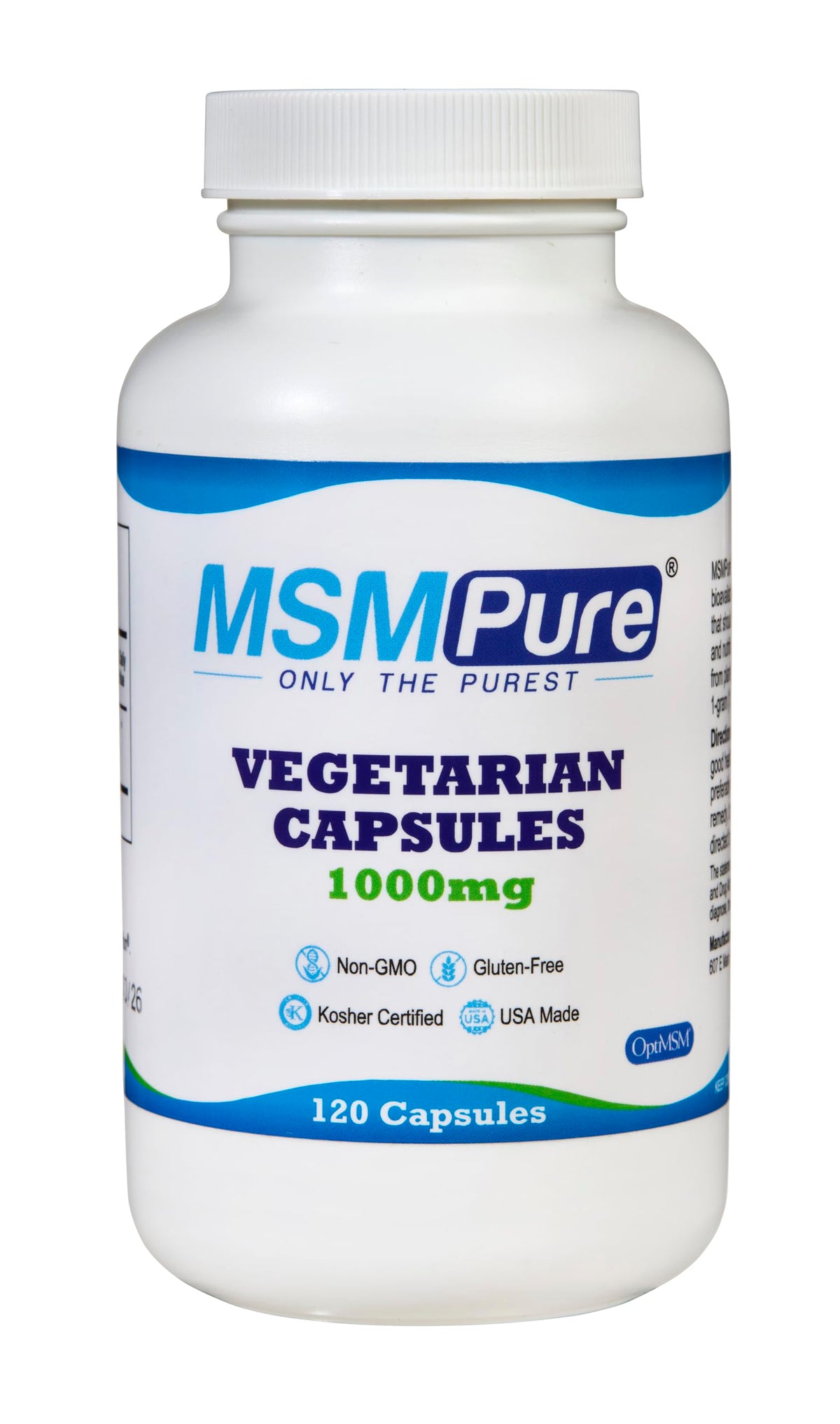 KALA HEALTH MSMPure MSM Capsules front view