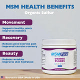 KALA HEALTH MSMPure MSM Supplement 308g side view