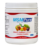 KALA HEALTH MSMPure MSM Supplement 454g front view with fruit punch flavour