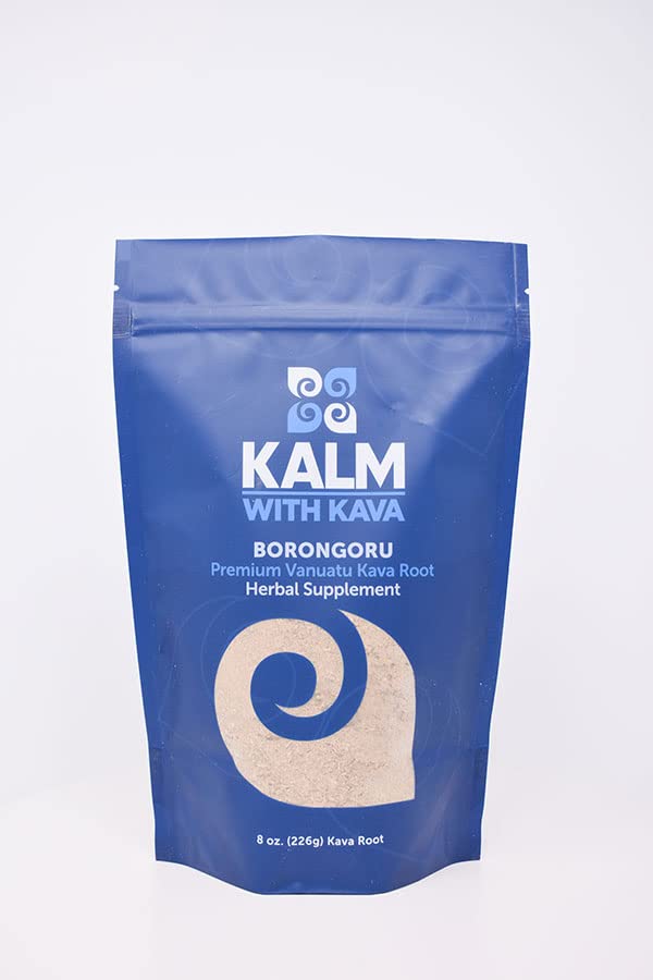 KALM Kava Kava Powder 227g front view packaging