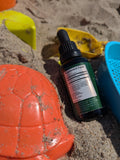 KALM Kava Kava Supplement lifestyle shot with drink