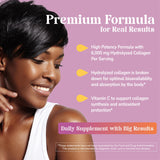 Kalos and Splendor Super Collagen Plus Vitamin C side view