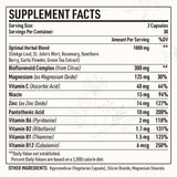 Kanacoufce Blended Vitamin & Mineral Supplement side view