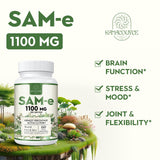 Kanacoufce SAM-e Supplement 1100mg with measuring spoon