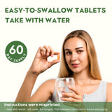 Kanacoufce SAM-e Supplement showing enteric-coated tablets