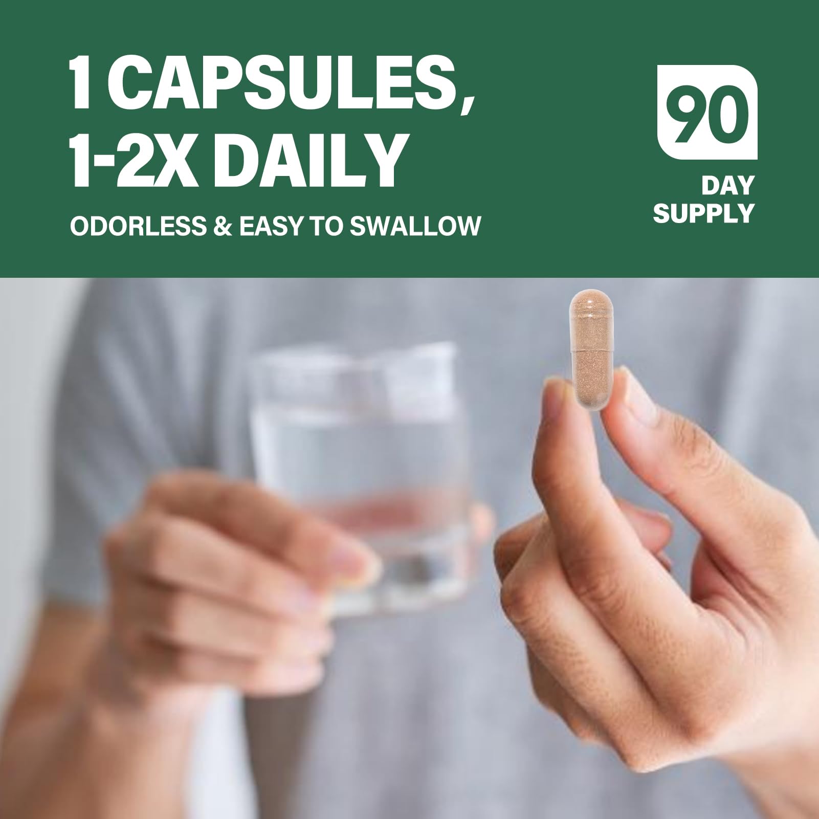 Kanna 6-in-1 Herbal Supplement Capsules ingredients list