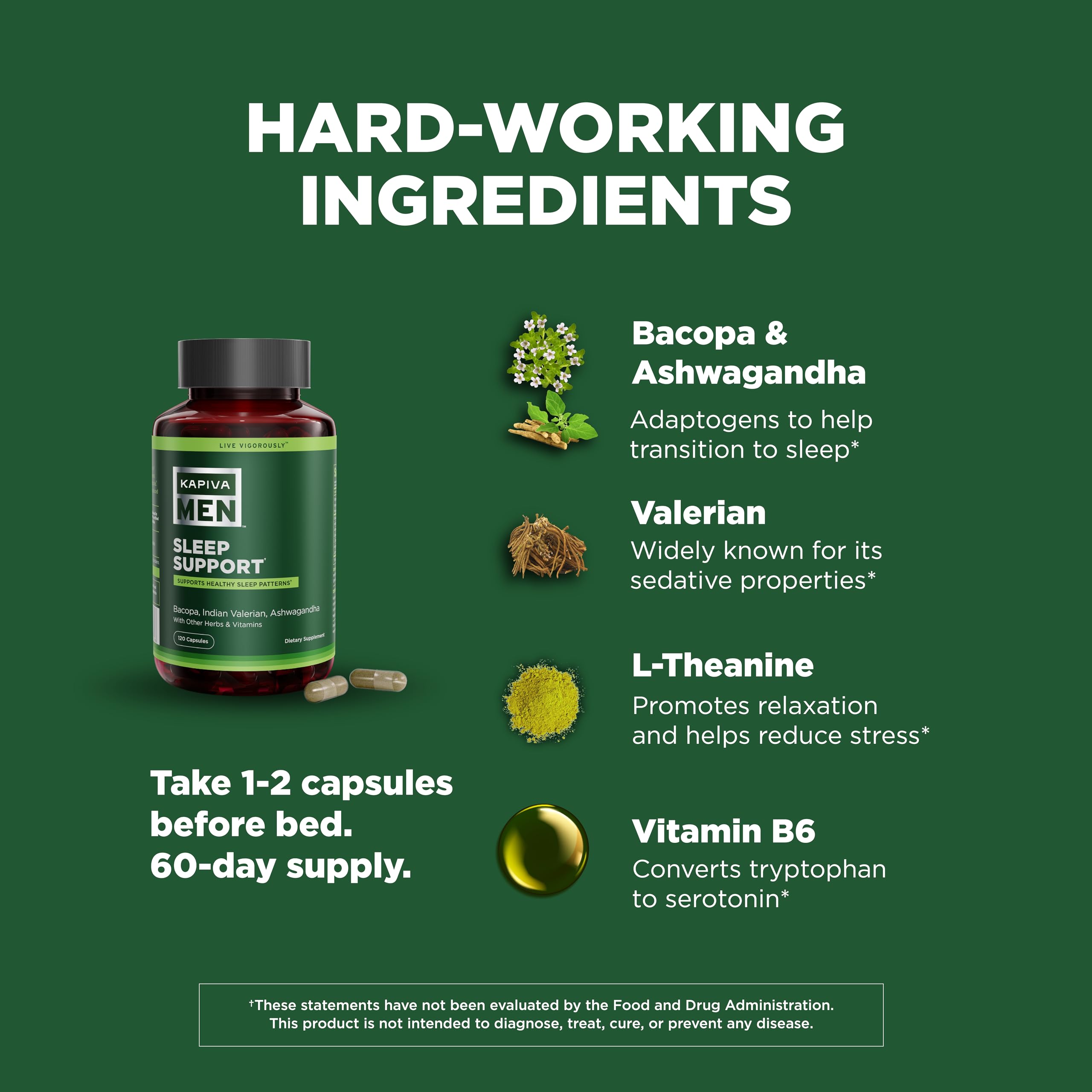 Kapiva MEN Supplement capsules in bottle