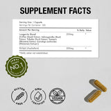 Kapiva Shilajit ingredients list on packaging