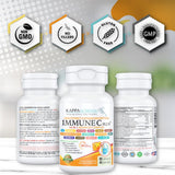 KAPPA NUTRITION daily wellness C 14 in 1 Advanced Complex Capsules on a wooden table