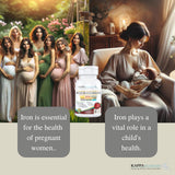 KAPPA NUTRITION Iron Blood Maker 9 in 1 Advanced Complex Capsules close-up