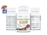 KAPPA NUTRITION Iron Blood Maker 9 in 1 Advanced Complex Capsules side view