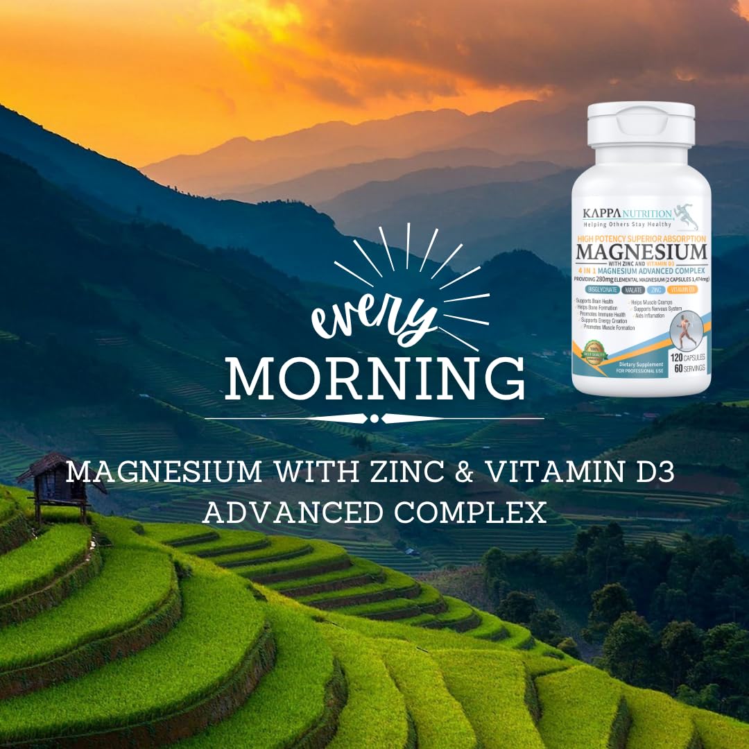 KAPPA NUTRITION Magnesium 4-in-1 Advanced Complex ingredients list