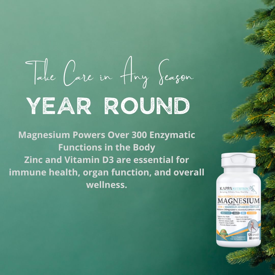 KAPPA NUTRITION Magnesium 4-in-1 Advanced Complex packaging