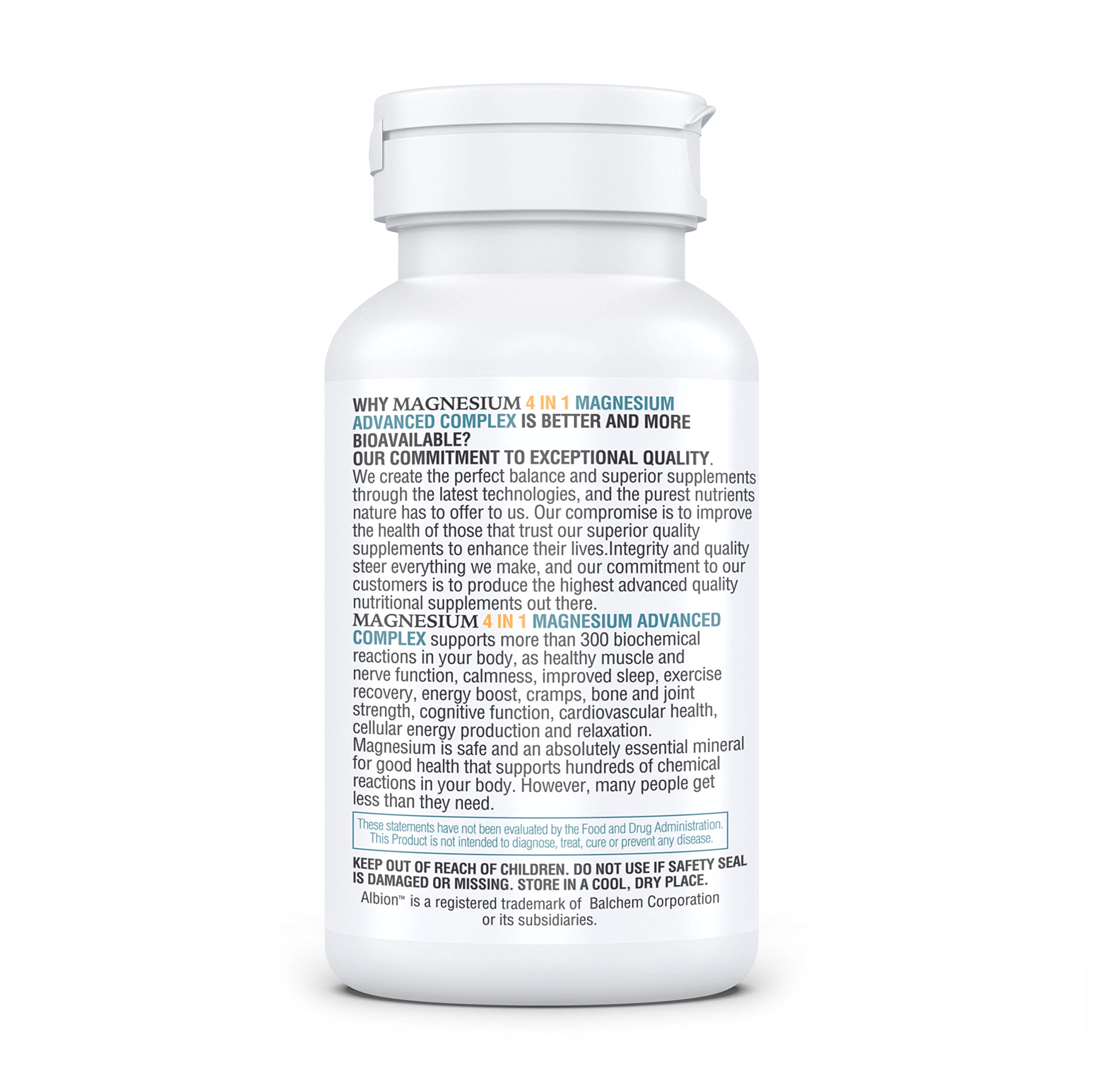 KAPPA NUTRITION Magnesium 4-in-1 Advanced Complex with a measuring spoon