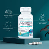 KAPPA NUTRITION Magnesium L-Threonate nutritional information